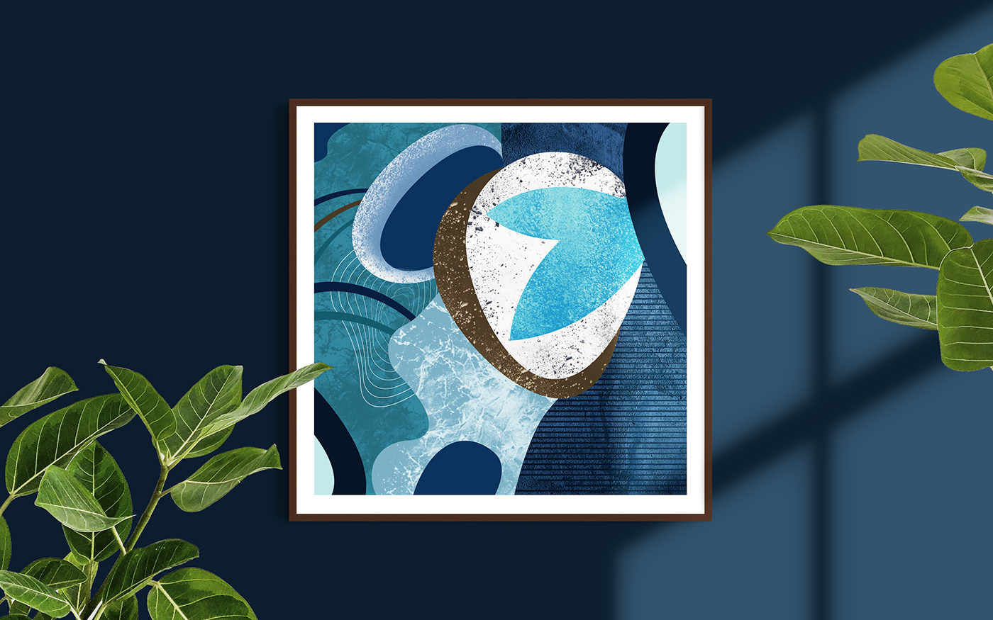 abstractillustration abstractocean blueocean collage exquisite