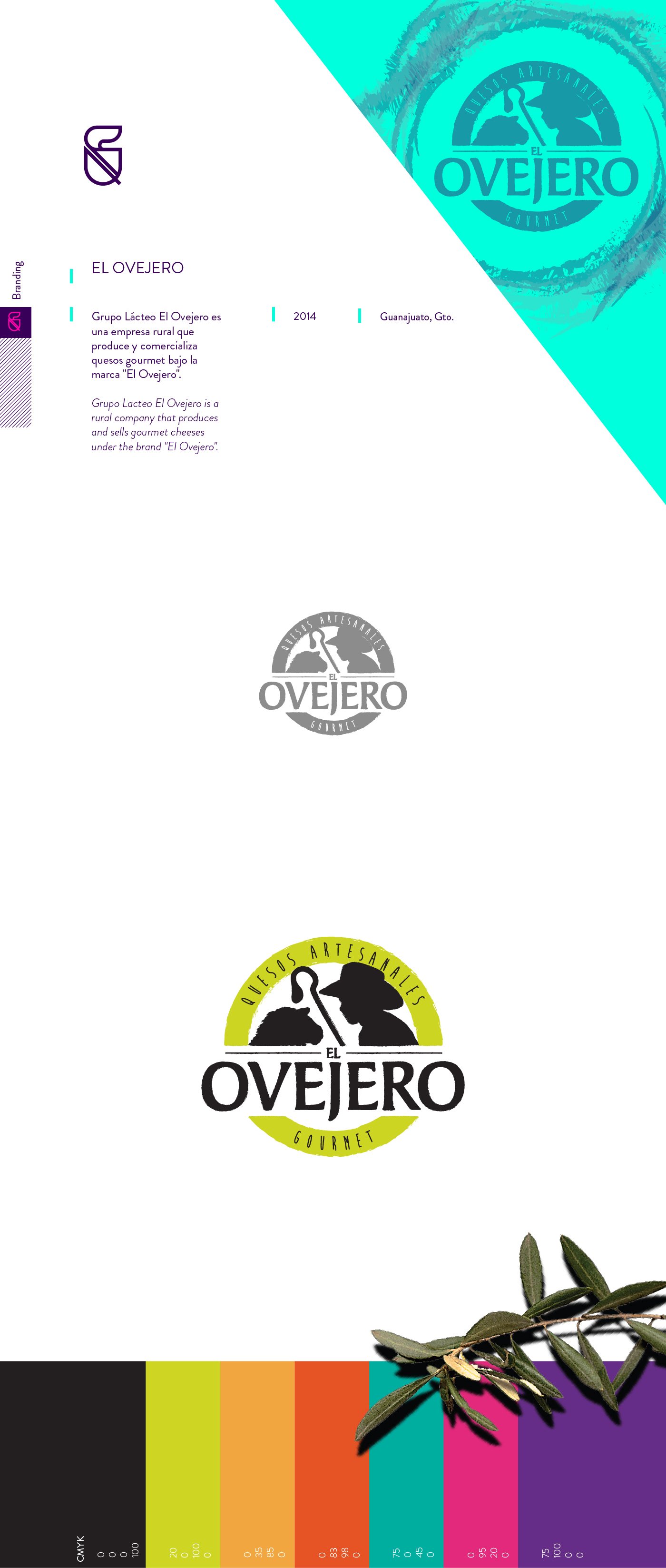 tonic logo Queretaro identity mexico Cheese gourmet brand rural