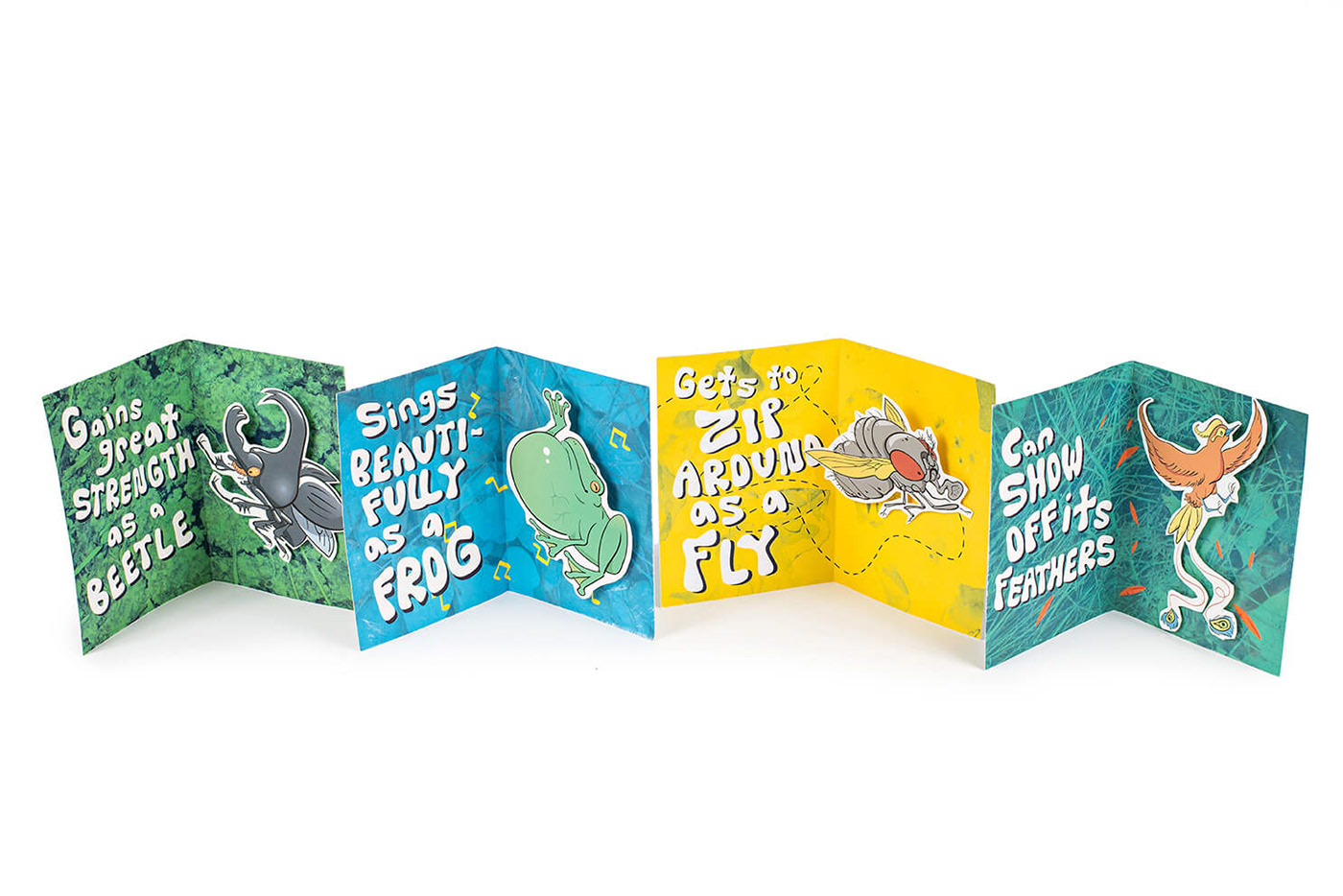 greeting card branding  biology gift box Packaging product design 