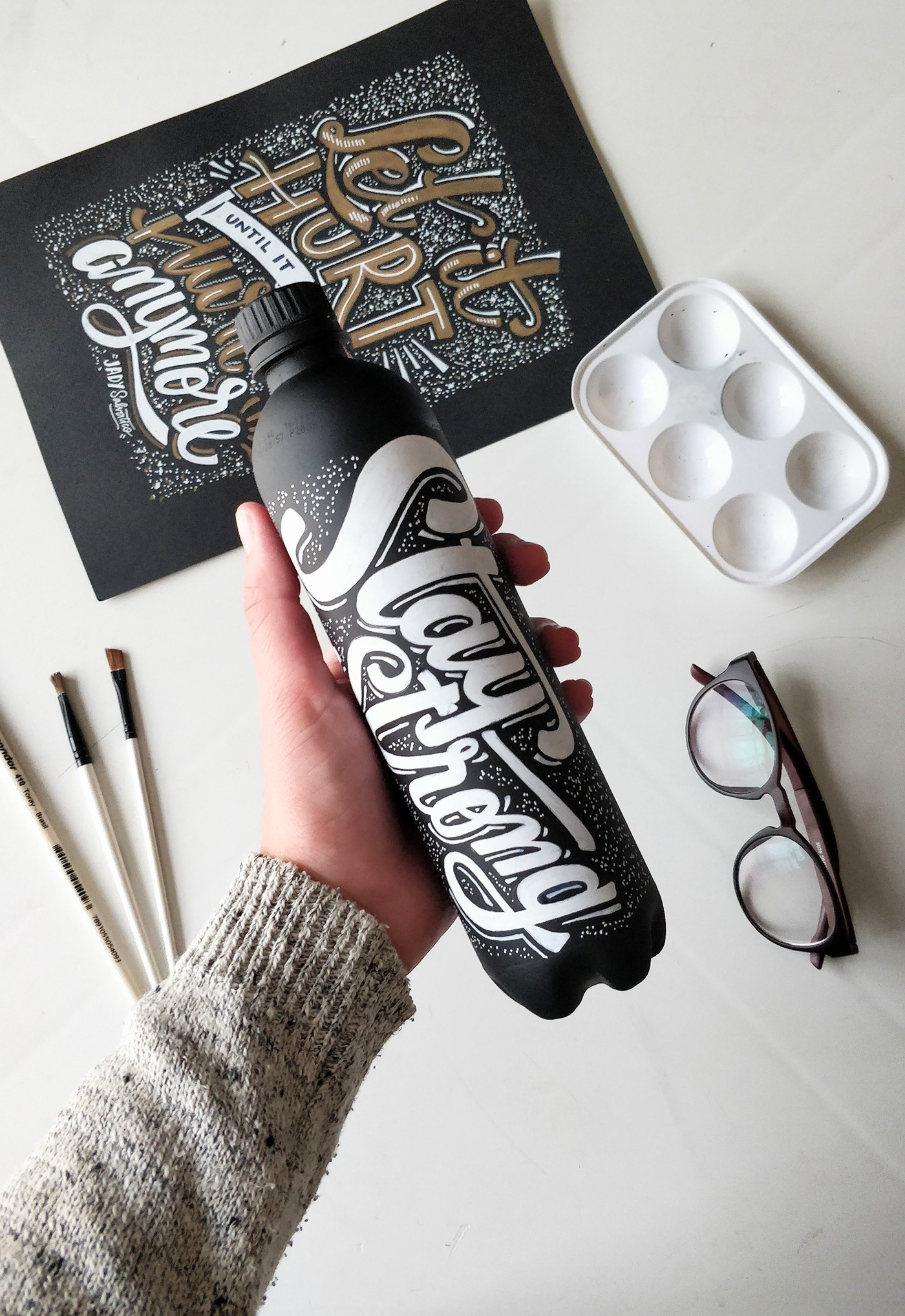 typography   lettering handmade crafts  