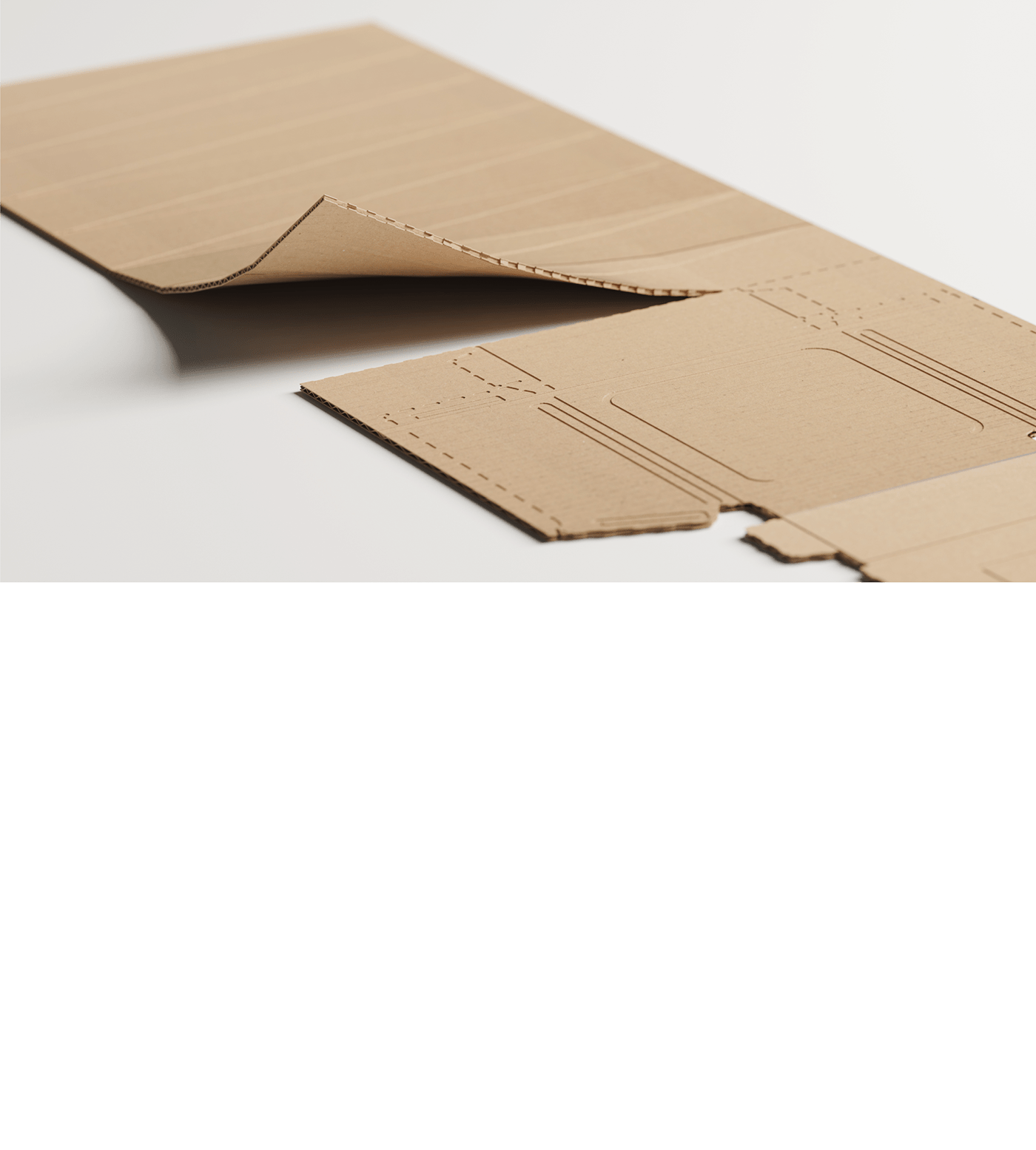 box design cardboard Eco-Friendly Design industrial design  lighting module package waste product design  responsible consumption supply kit