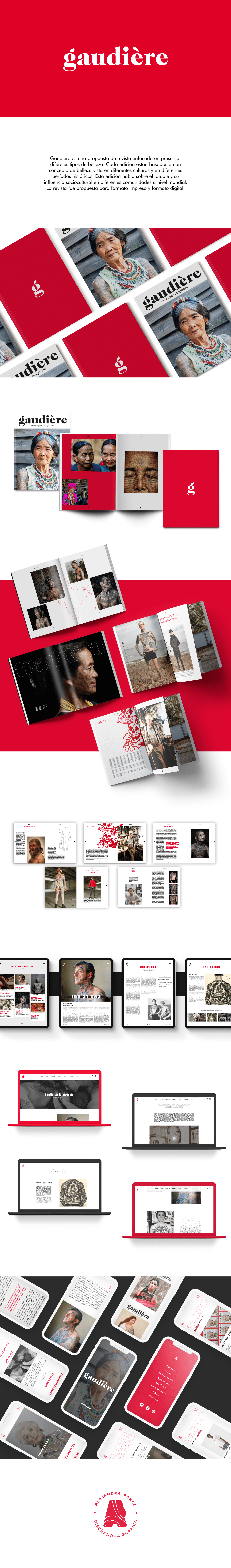 editorial Figma graphic design  InDesign magazine online magazine photoshop UX UI Web Design 