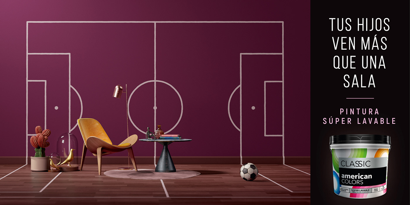 living room architecture paint play soccer basketball animation  interior design  furniture kids