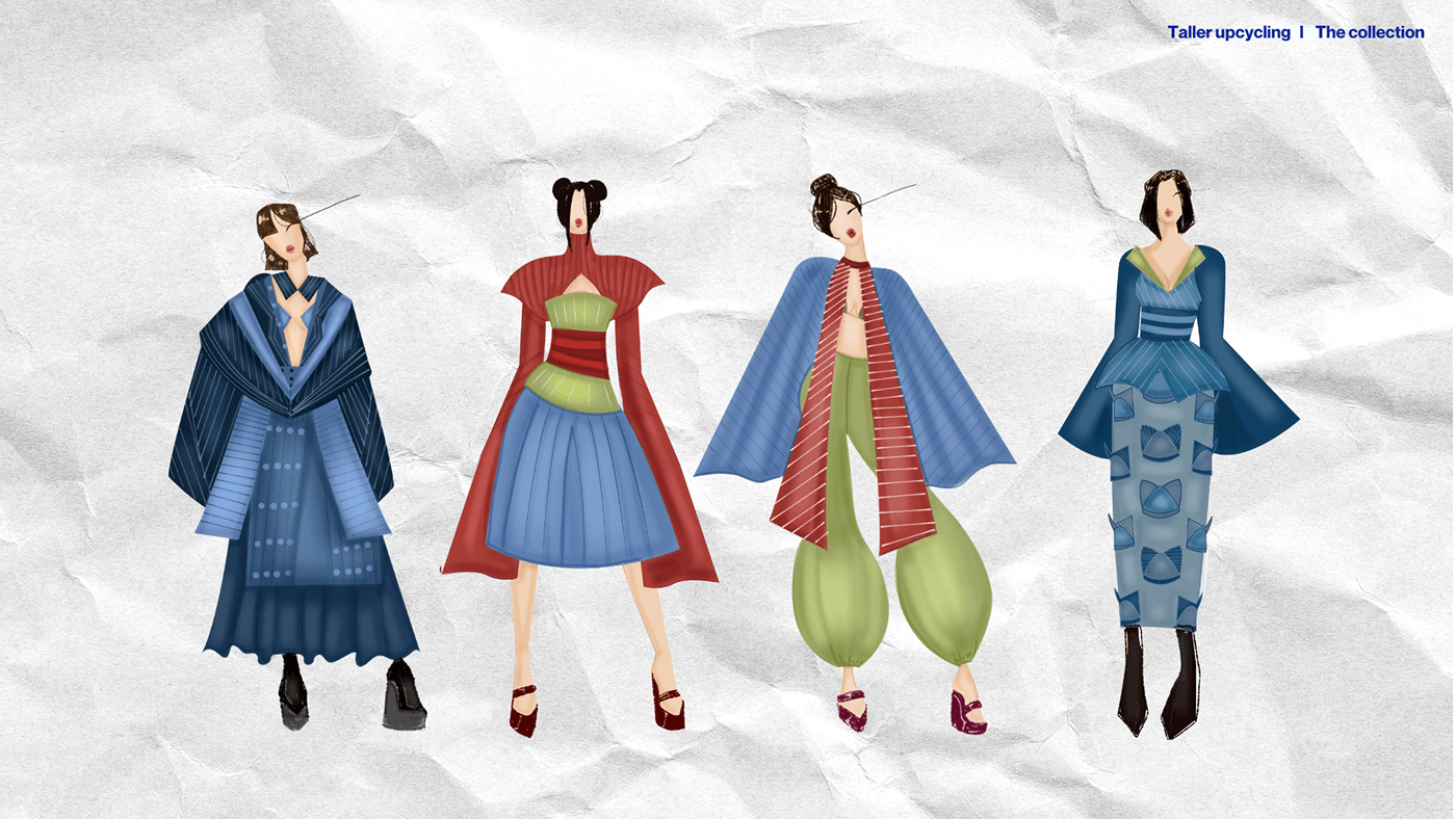 Fashion  fashion design upcycling Sustainability asia tokyo art couture design