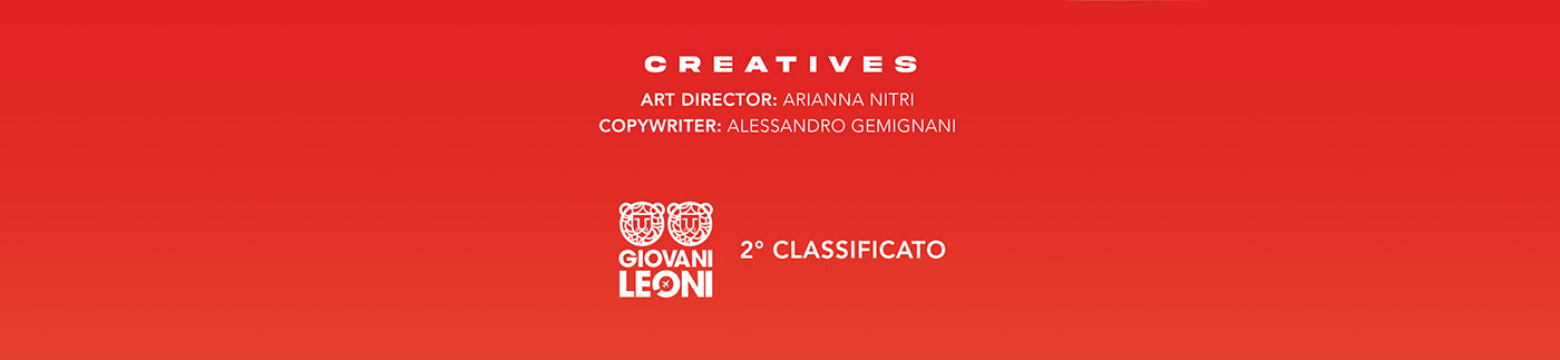 adci Advertising  campaign Cannes digital giovani leoni glovo piazzaut silver Young lions
