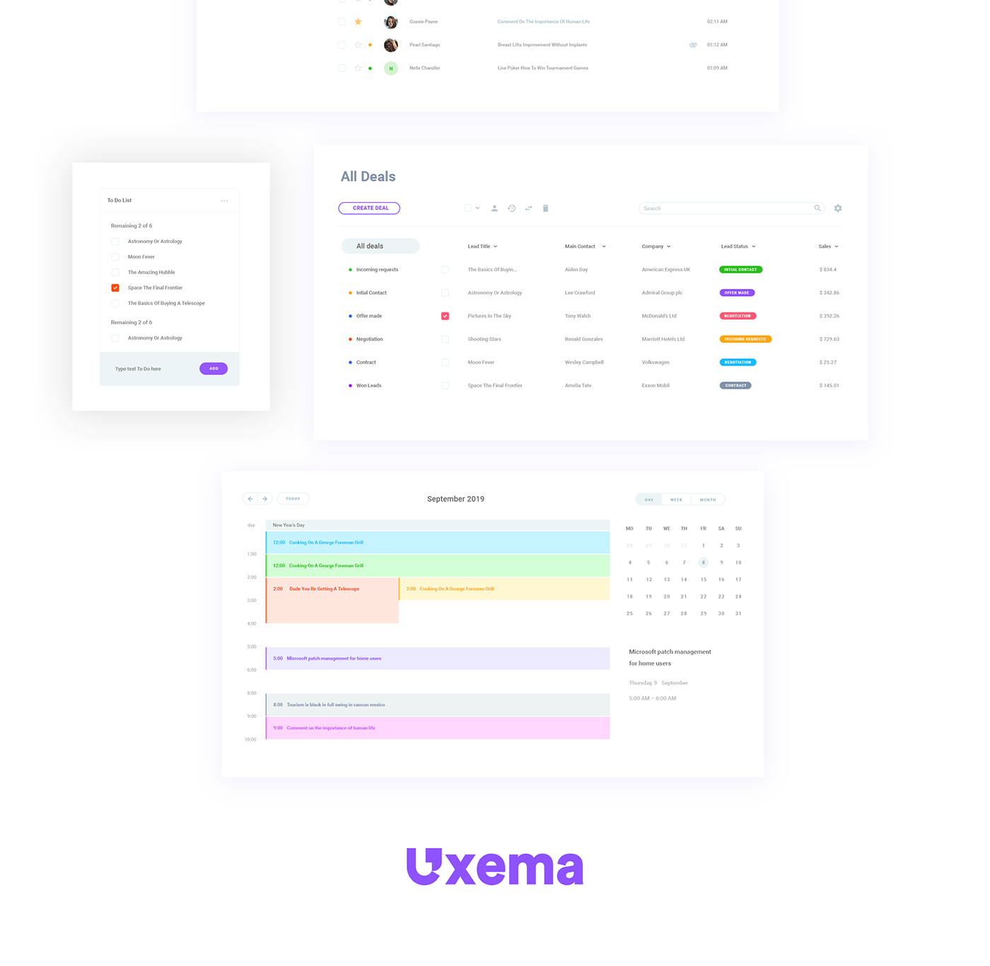 user experience Platform templates ux