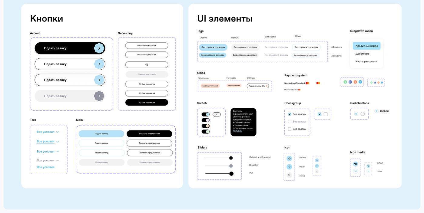 Fintech Interface UI ui design UI/UX user interface ux mvp development