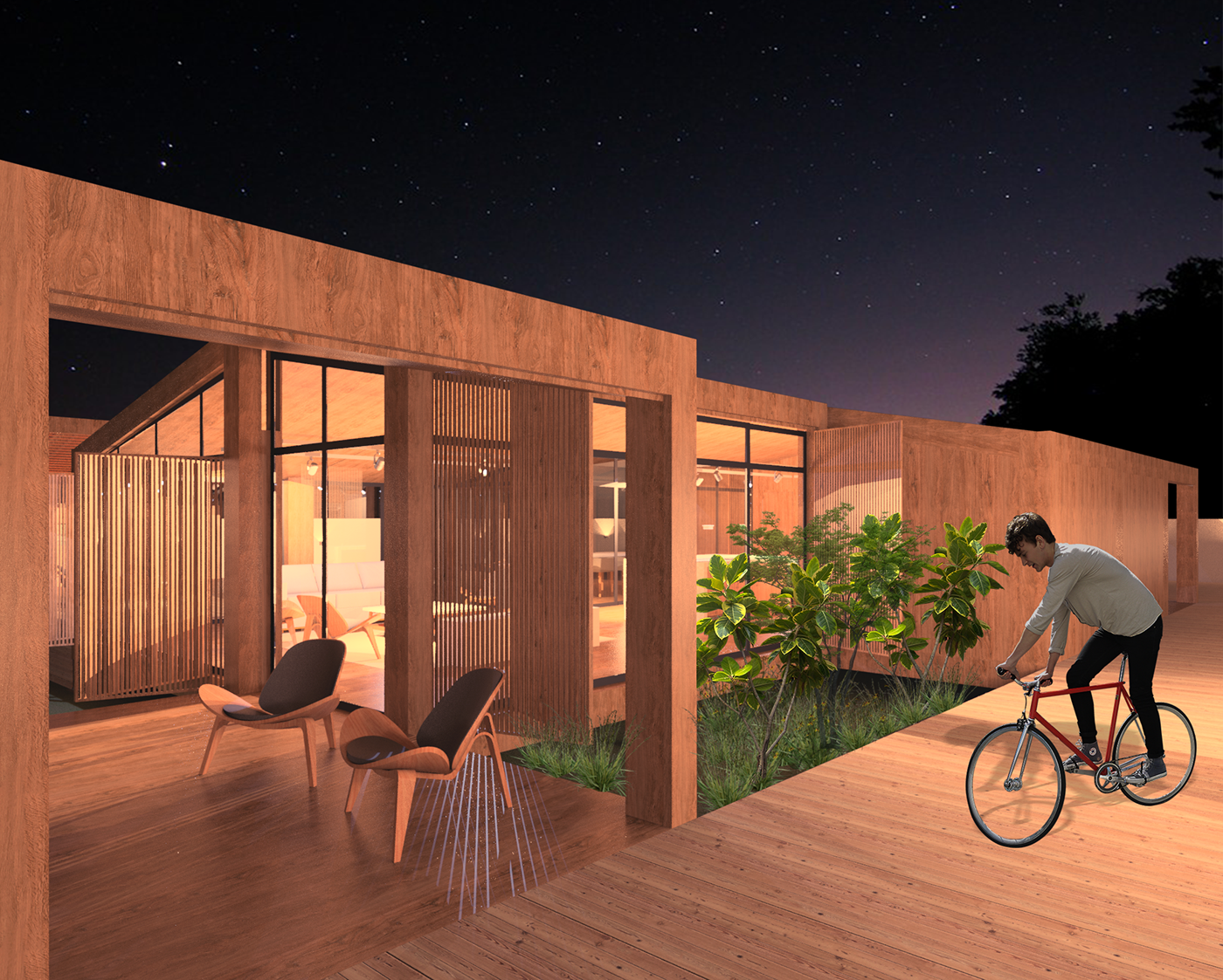 architecture Sustainable House revit