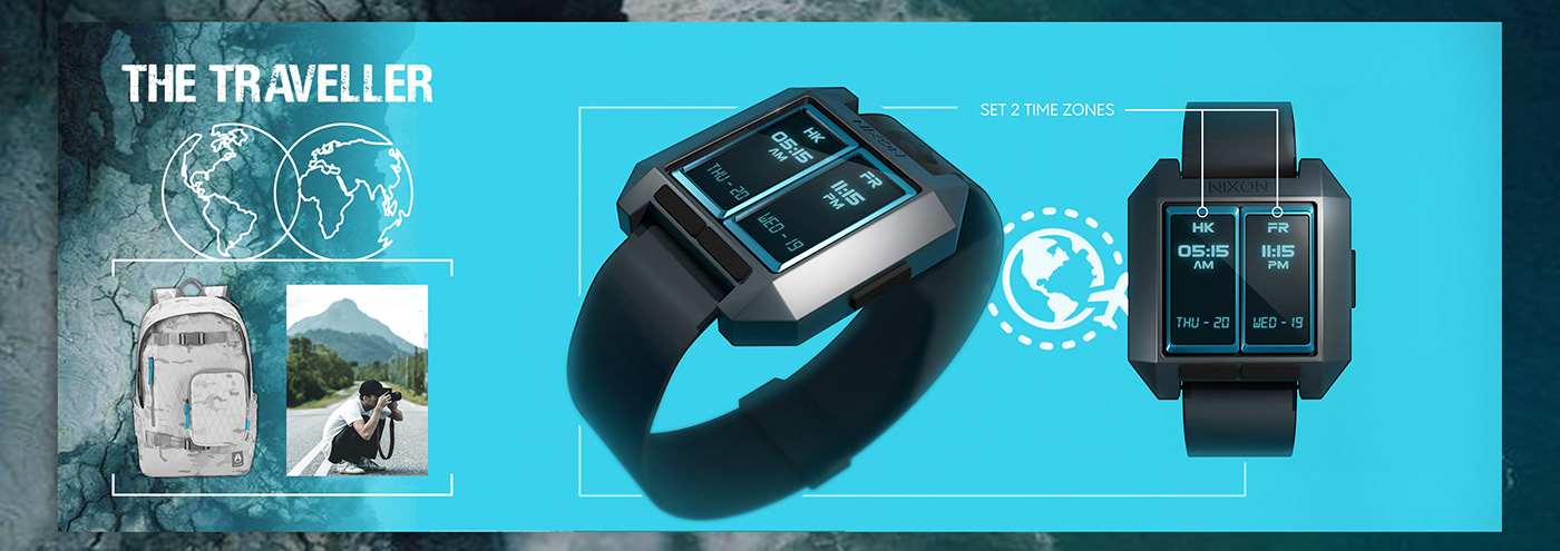 design industrial design  product design  watch design