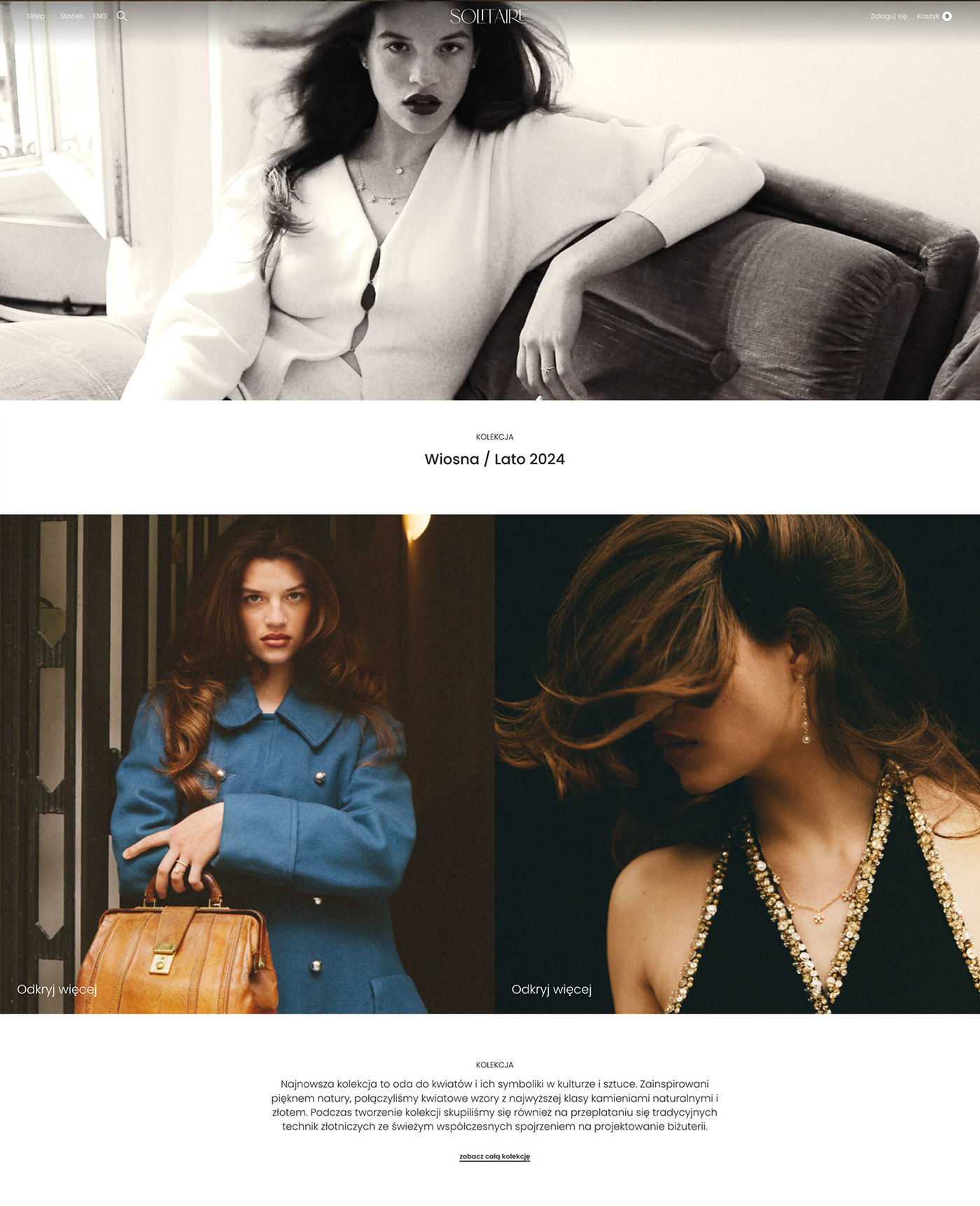 jewels Fashion  Photography  model woman beauty design Web Design  shop Paris
