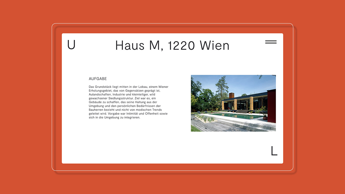 architecture minimalistic minimal Corporate Design business card stationary invoice Website envelope Corporate Identity