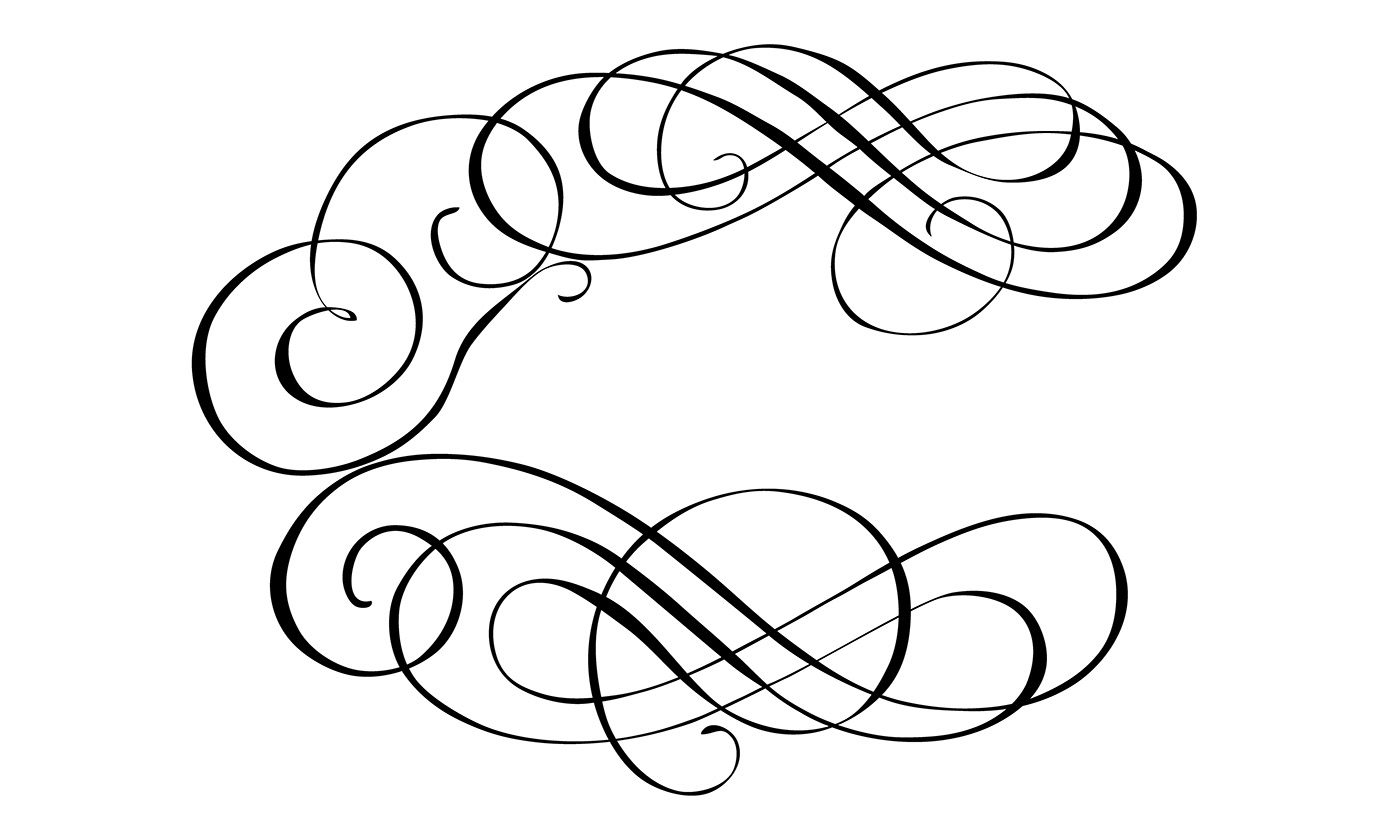 Arabesque calligraphie decorative font typography   Vecteur