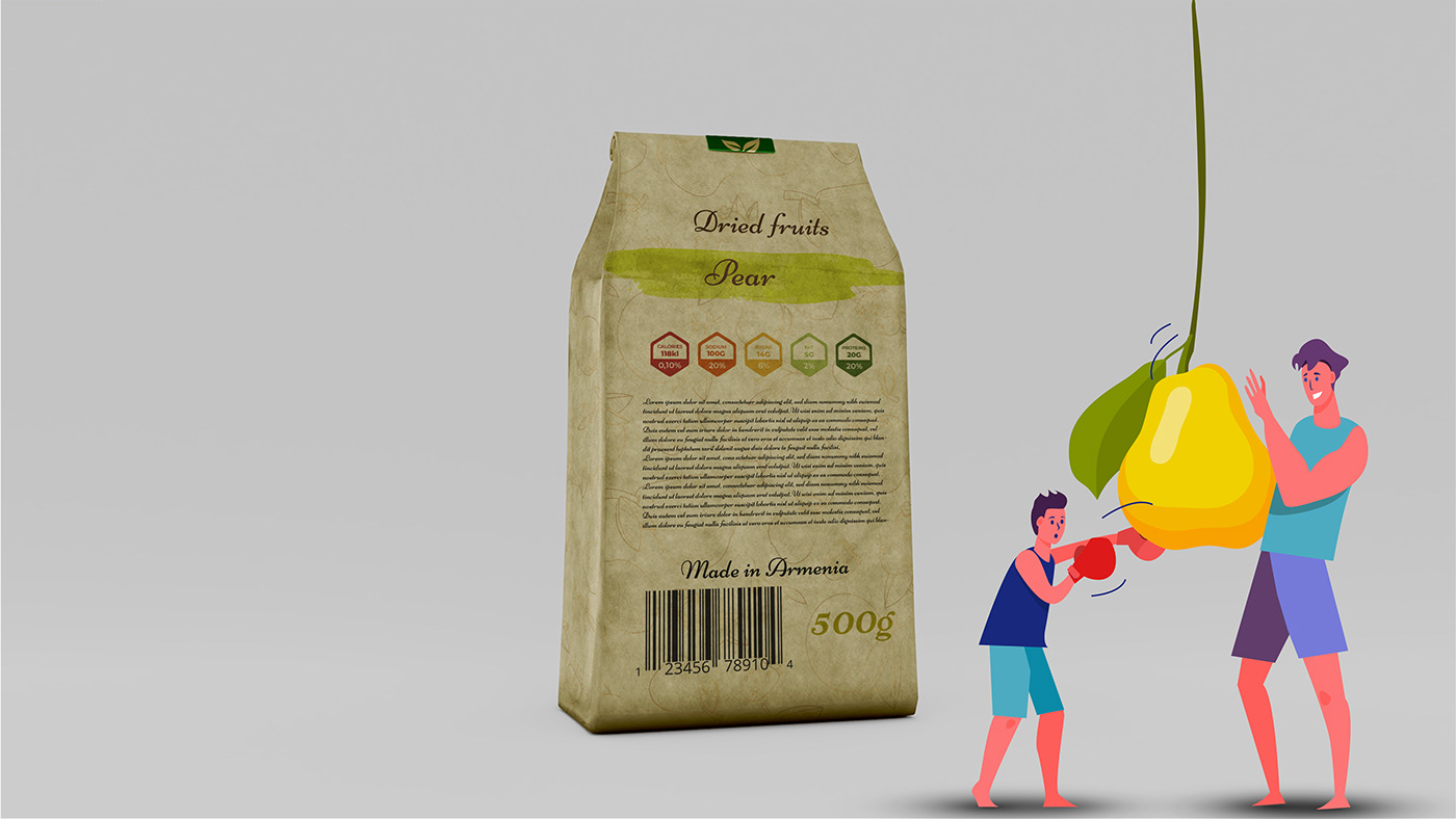 graphic design  Graphic Designer product design  product packaging design Packaging dried fruit Food  organic design
