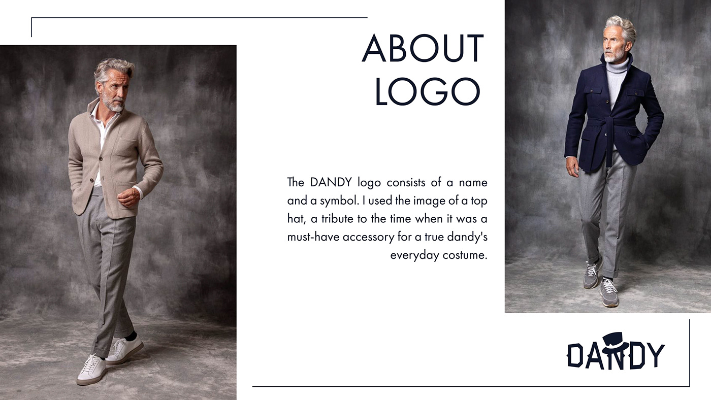 Advertising  Brand Design brand identity branding  logo Logo Design visual Menswear Style
