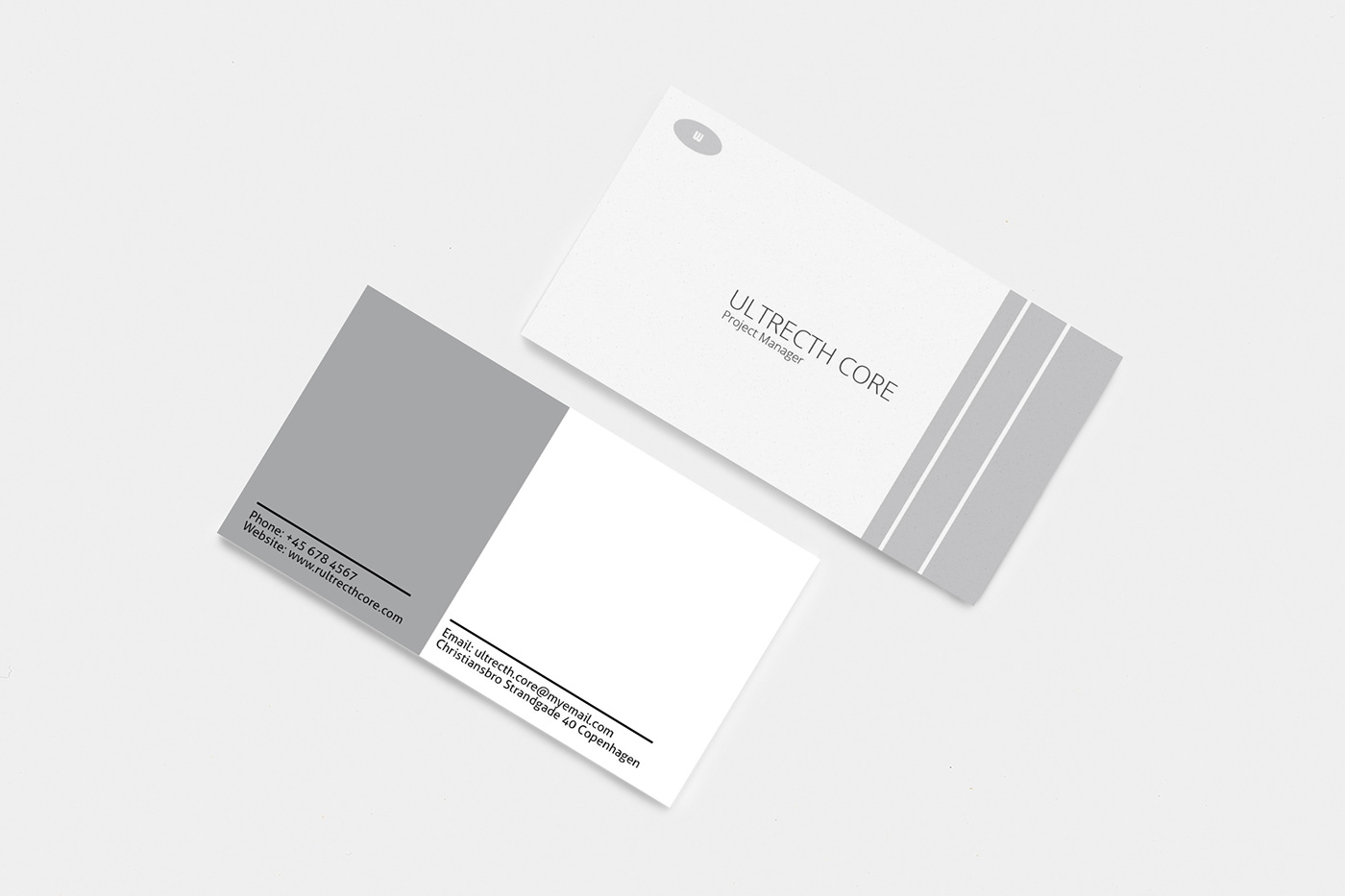 business card luxury interactive Good fine best soft