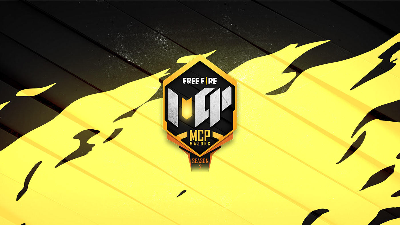 esports FREEFIRE Gaming graphic design  MCP Major