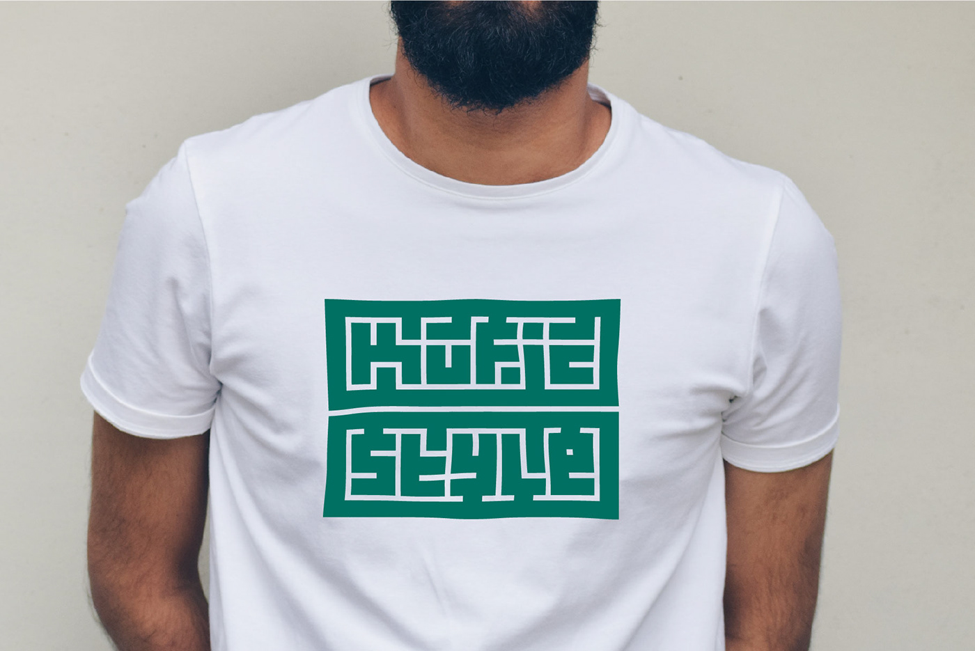 Arabic Kufic kufi latin kufic aquare Kufic Font logo font type design typography  