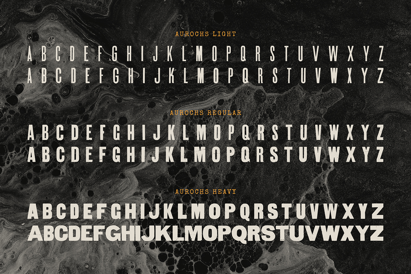 bold Display font letterpress logo poster sans Title Typeface vintage