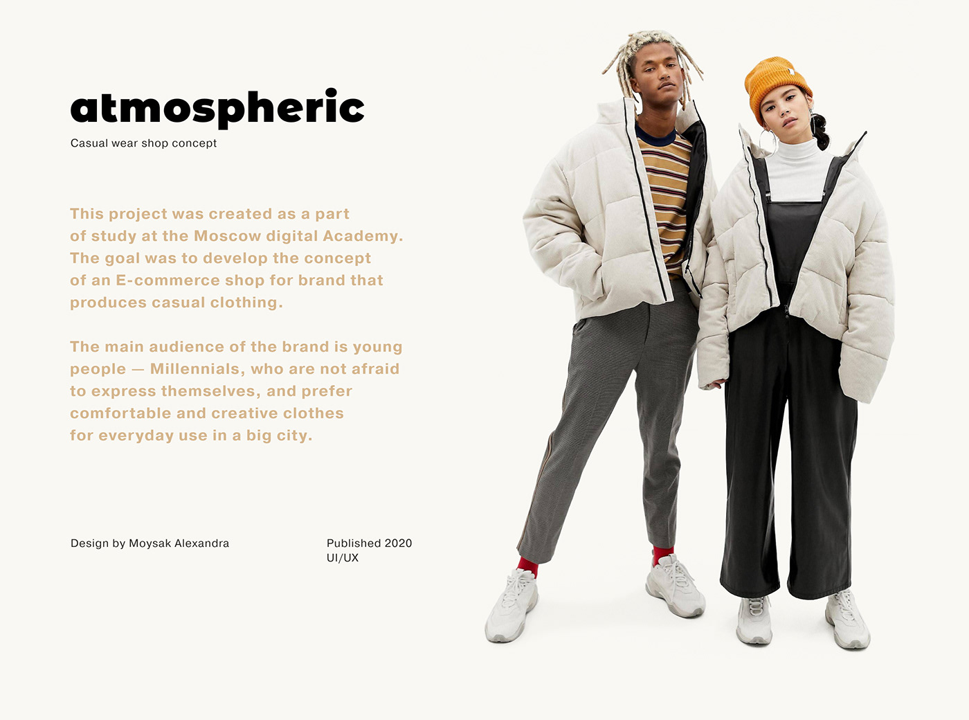 Clothing Ecommerce Fashion  gird Minimalism store typography   UI Web Website