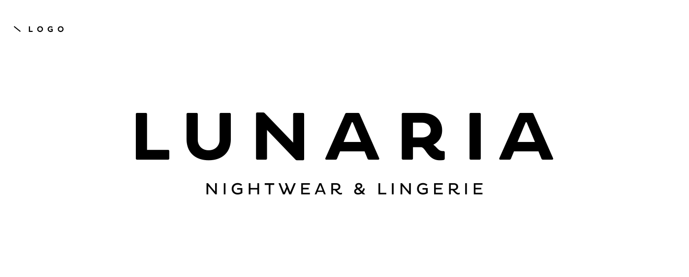 branding  visualidentity logo storewindow graphicdesign Fashion  lingerie Nightwear typography   moonlight