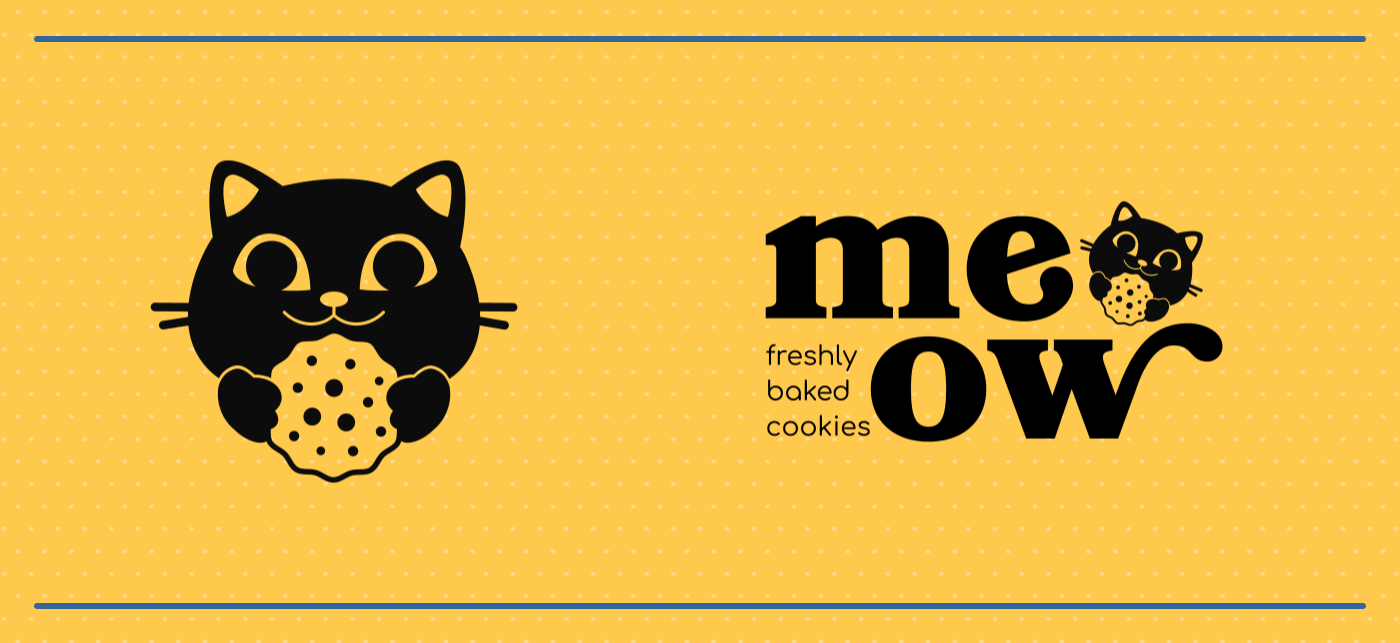 branddesign brandidentity branding  Cat cookies graphicdesigner identidadevisual ilustration meow Mascot