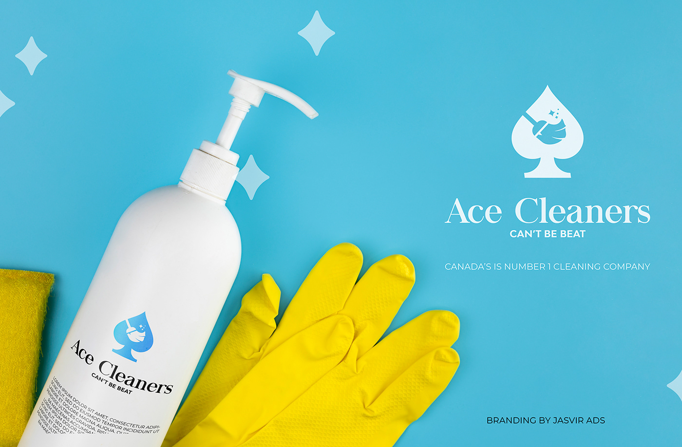 cleaning product mockup for compnay branding. 