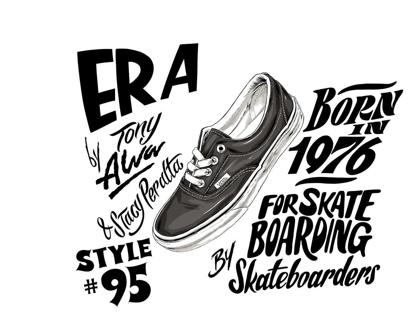 Vans vans illustration retail campaign skateboarding van doren Vans asia vans china vans lettering vans skateboarding vans sneakers