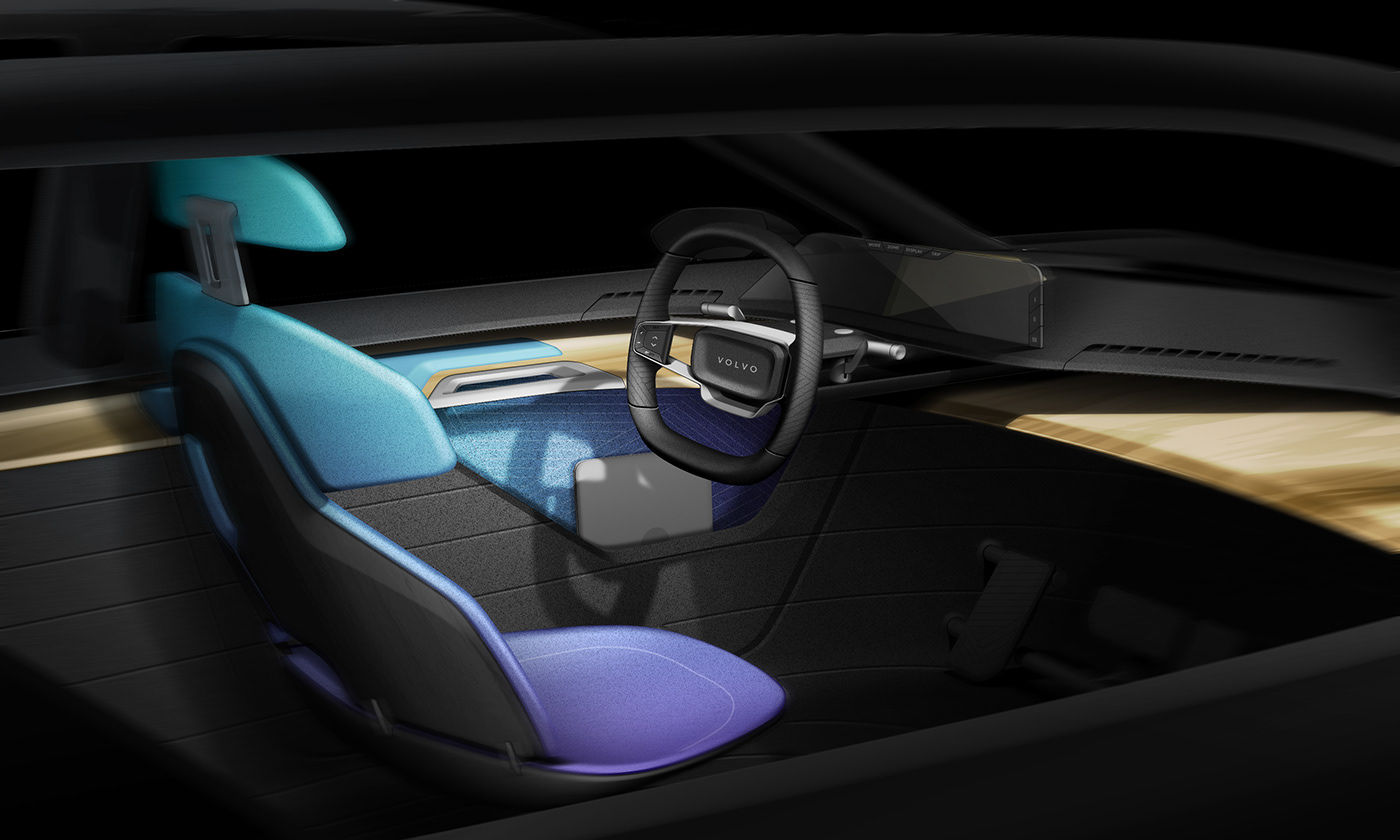 Interior interior design  jg Virtual reality Volvo vr vr sketch wagon work from home