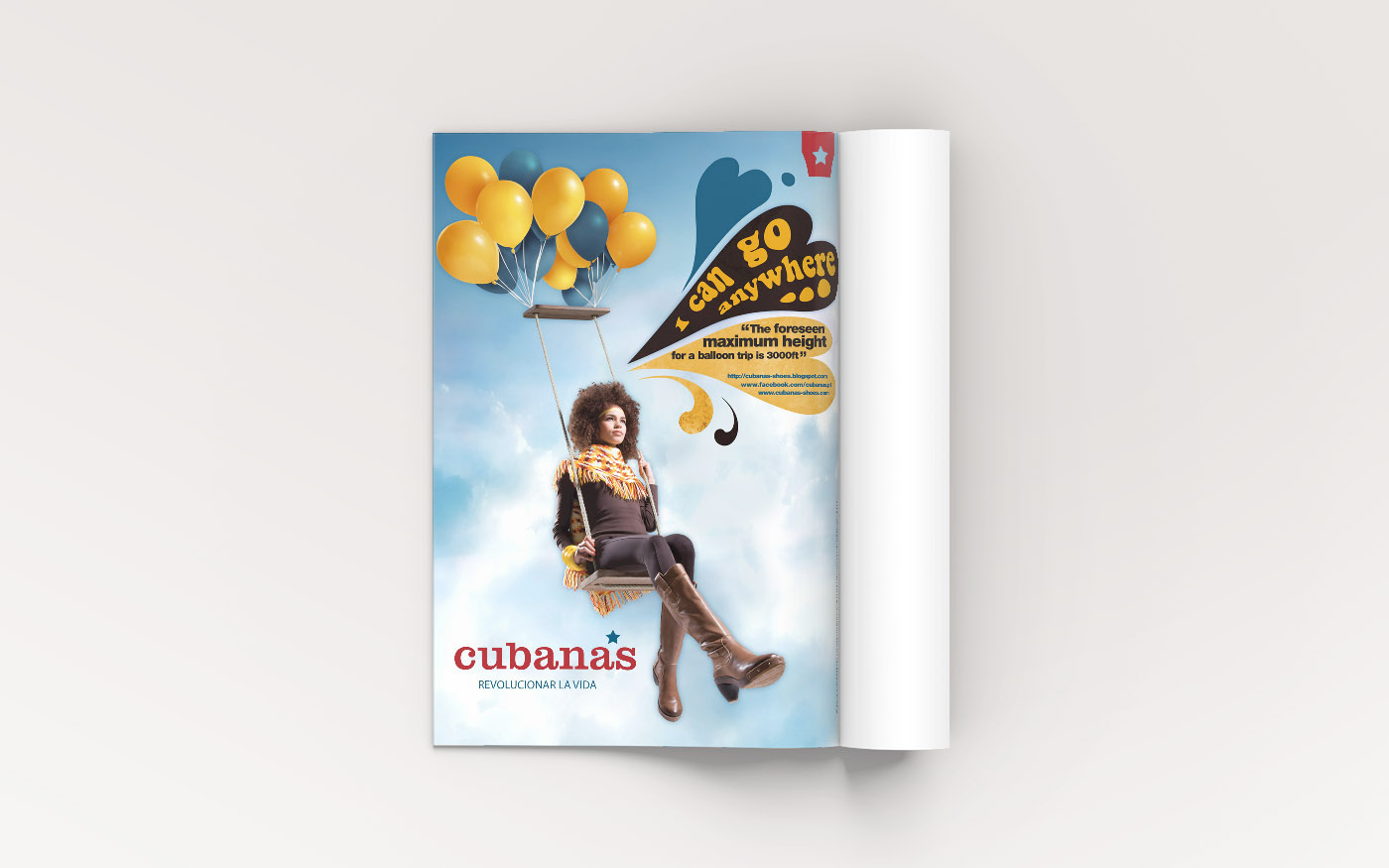 Catalogue shoes graphic design  print design  typography   type Cubanas product colours