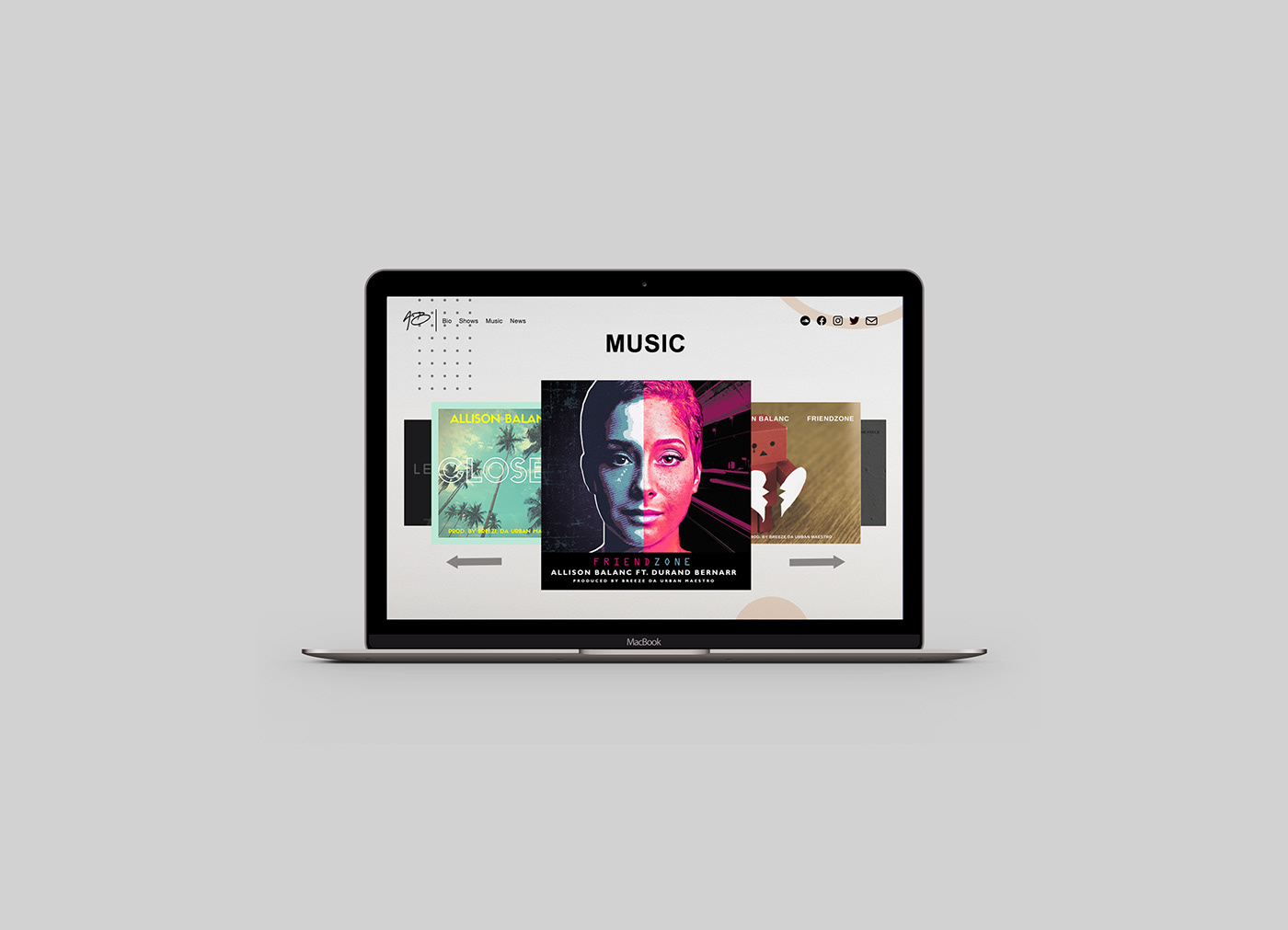 Cover Art design InDesign Layout marketing   music photoshop social media visual identity Web Design 
