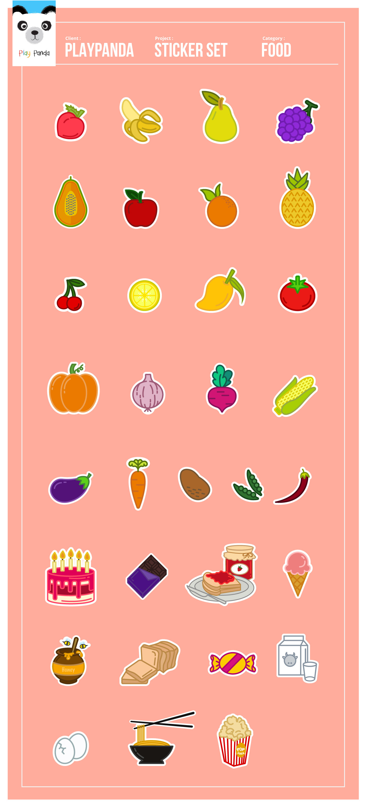 icons stickers Illustrator ILLUSTRATION  children's games