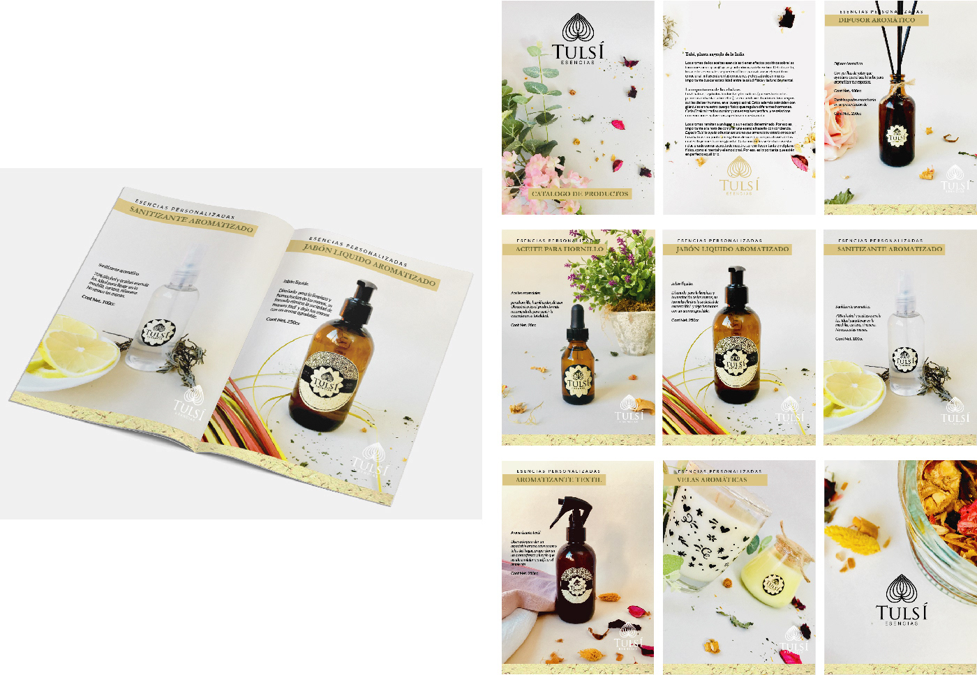 Fotografia marca brand identity Instagram Stories catalogo productos Fotoproducto Packaging esencias webecommerce