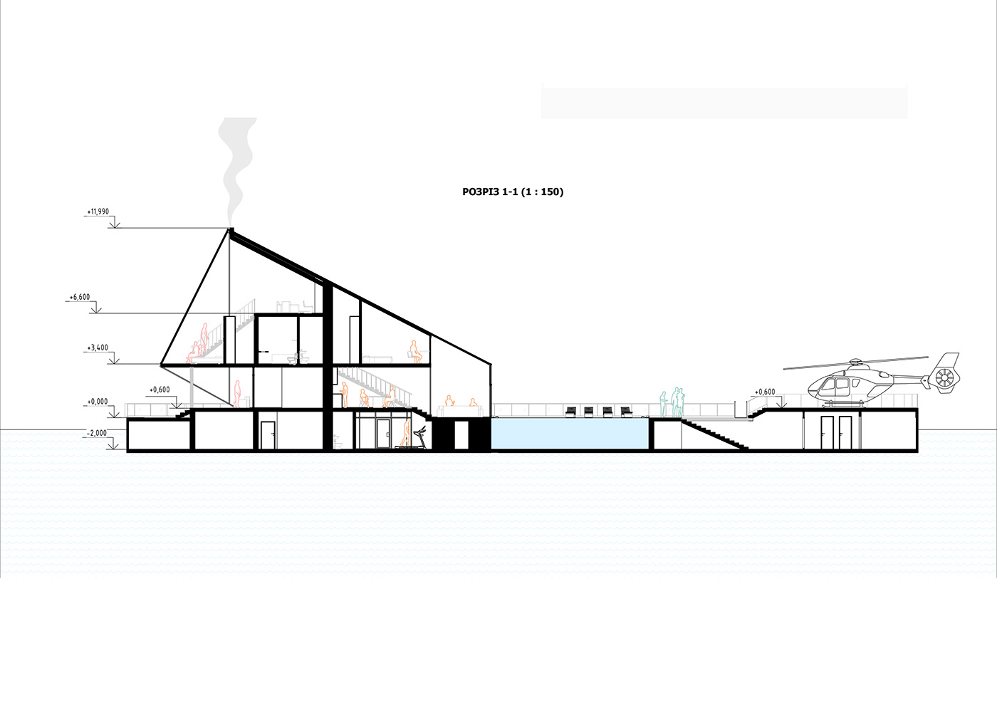 architecture artist Barge comics concept Create float house ukraine ukraine design visual