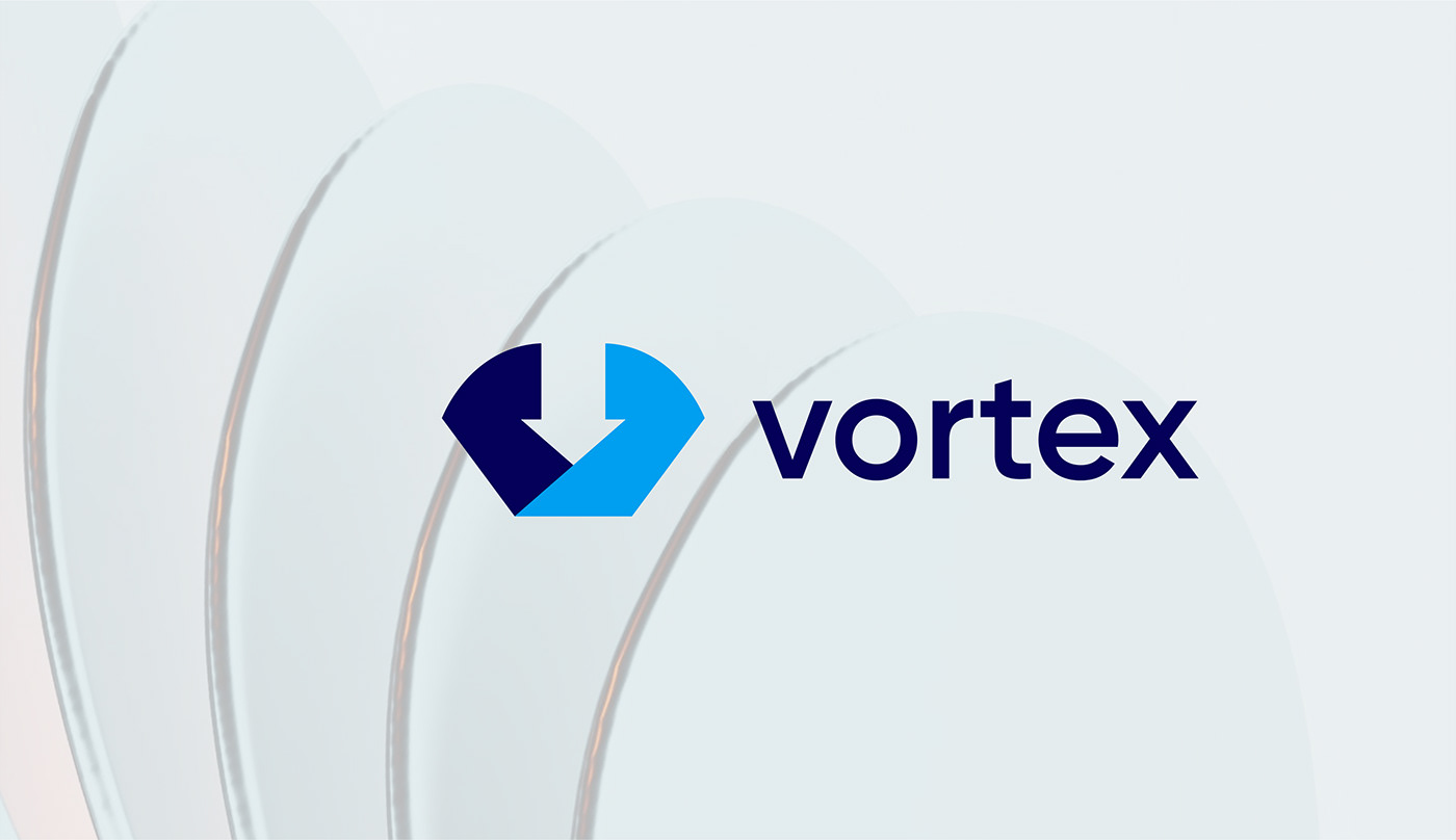 Vortex Logo Design, Branding Logo, Brand Guidelines