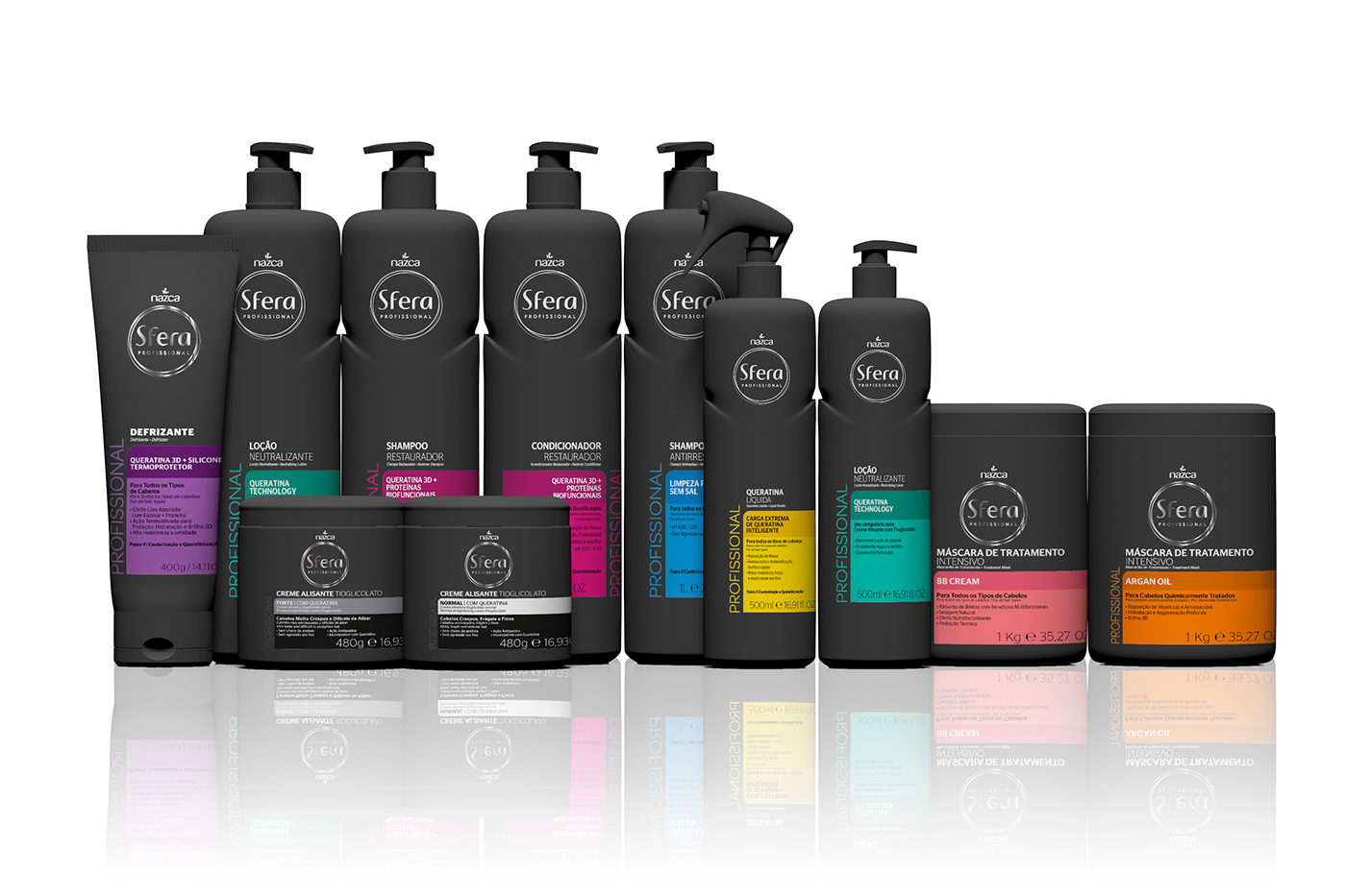 Packaging shampoo cosmetics
