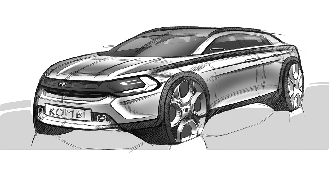 car cardesign sketch design automotive   carsketch Auto paint ILLUSTRATION  art