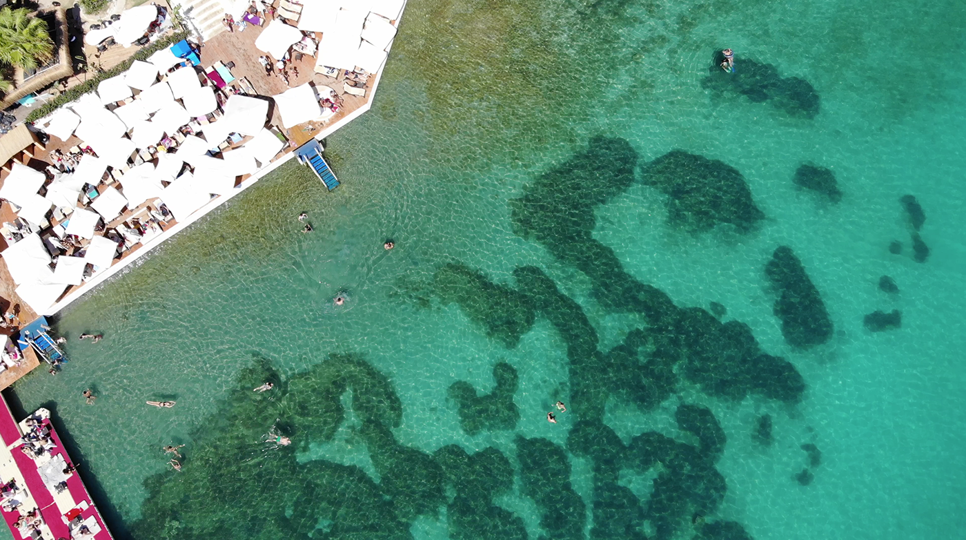 Drone mavic air izmir Turkey deniz sea