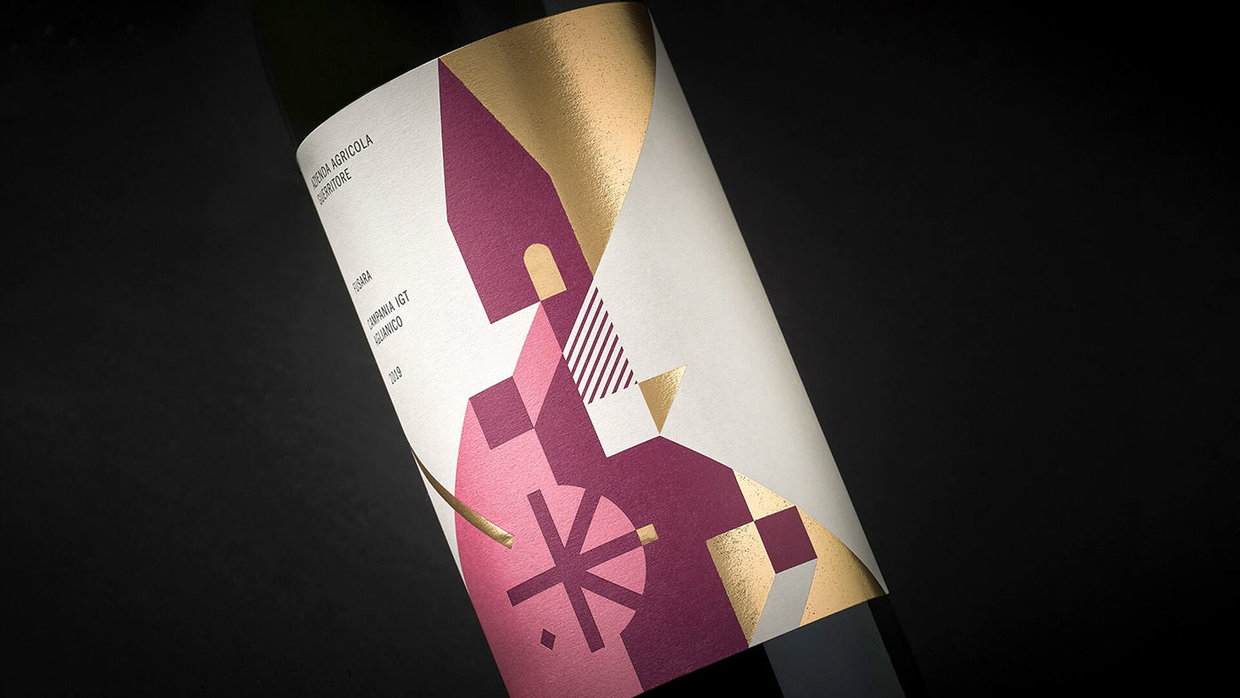graphic design  Identity Design italian design label design logo modern packaging design Unique wine label Wine Packaging