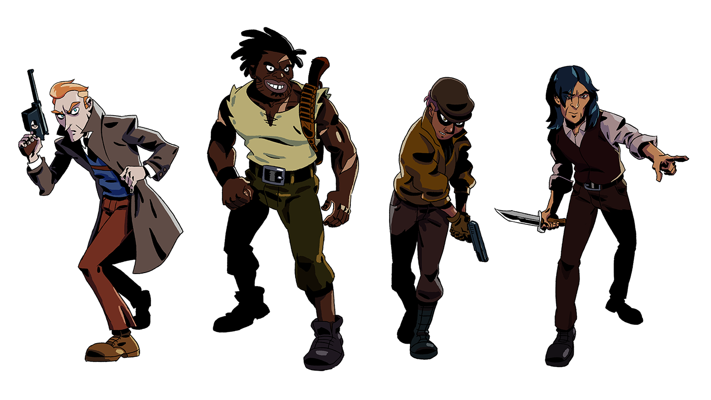 animation  cartoon Character design  Digital Art  ILLUSTRATION  modelsheet monsters