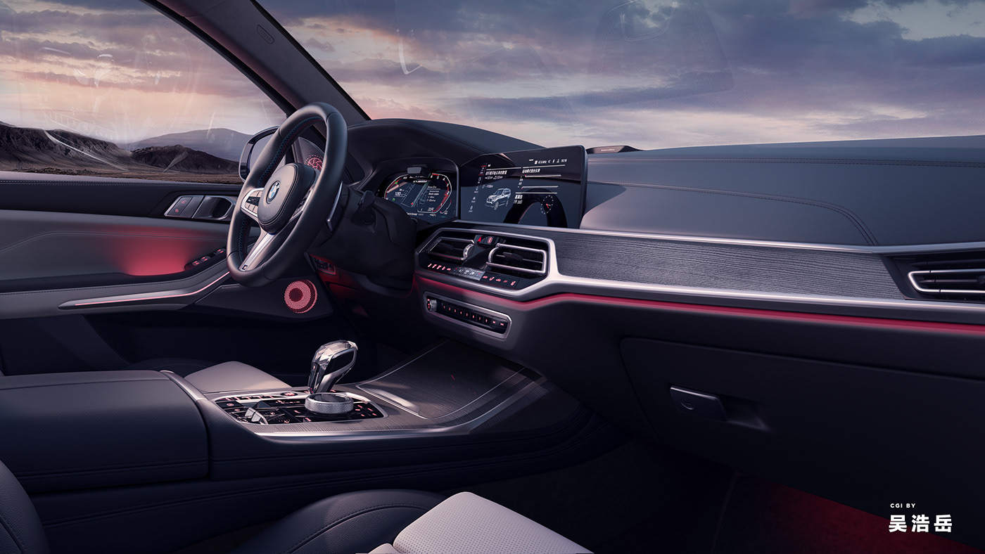 automotive   CGI visualization vray BMW car 3D 3ds max exterior