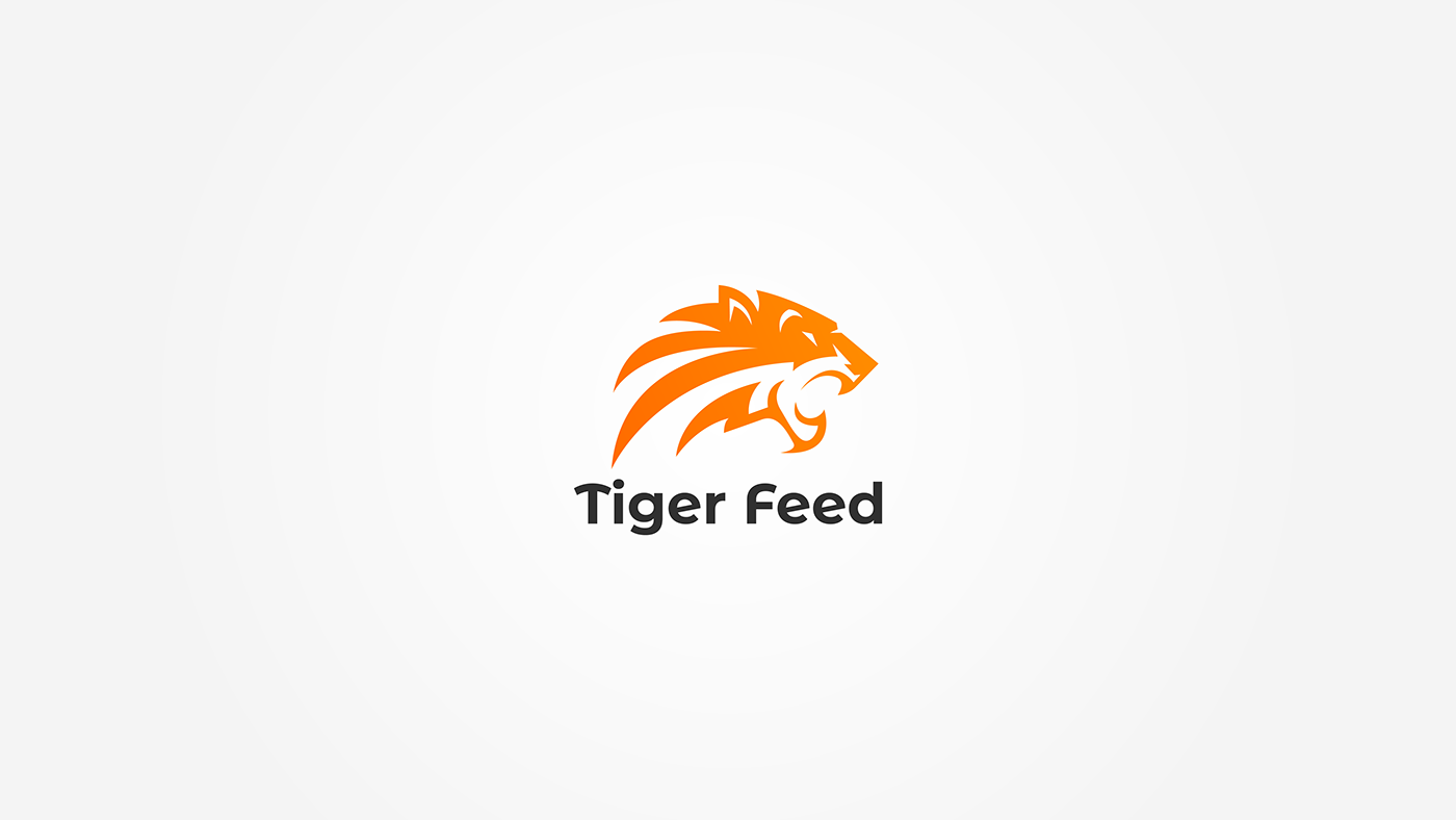 Agro chicken design farm feed Food  logo Nature poultry tiger