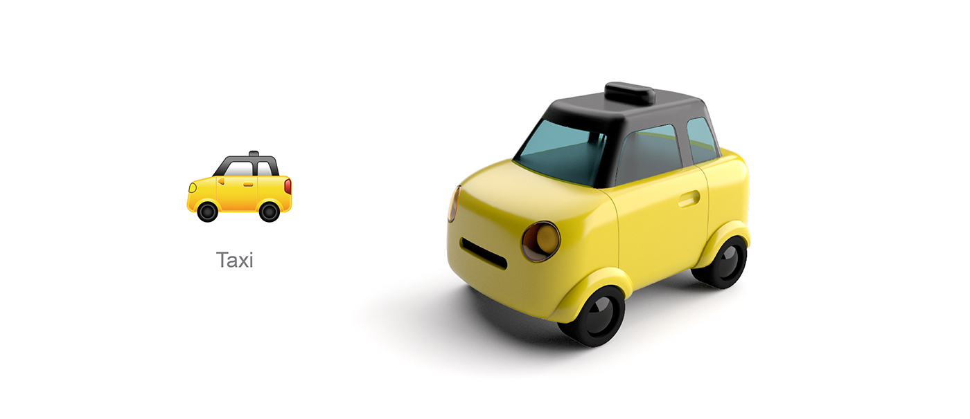 toy Emoji Cars toys Collection