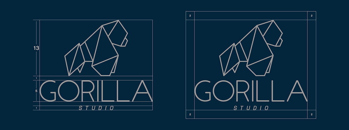 agencia branding  design estudio gorilla identidad logo Logotipo marca studio