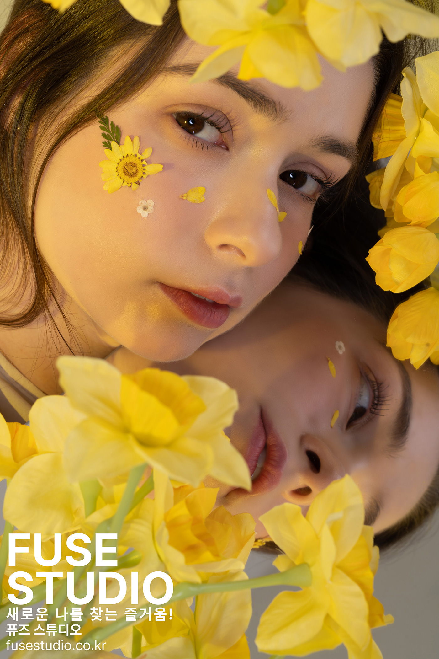daffodil narcissist narcissism floral profile portrait photoshoot beauty model