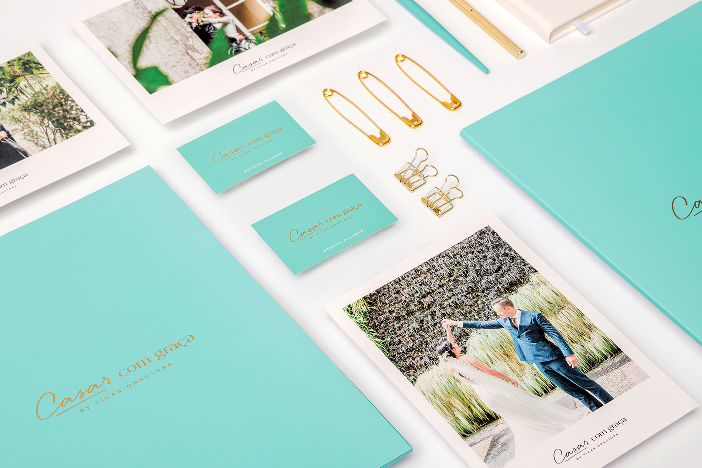 wedding gold modern planning design branding  Event typography  