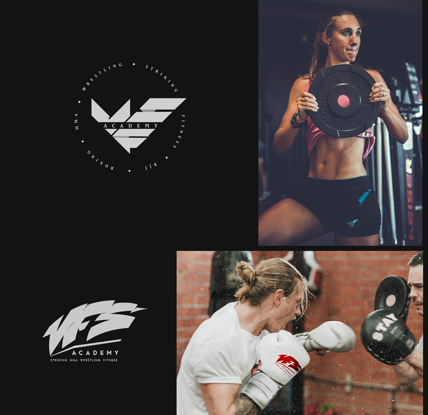 logos MMA fitness branding  chicago