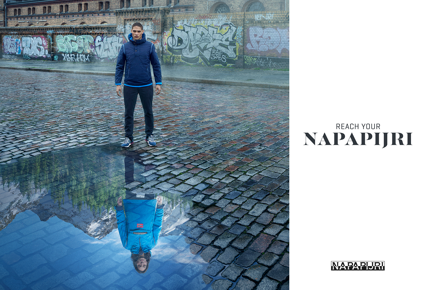 Fashion  Photography  andric Urban Fall/Winter Advertising  streetwear Nature city napapijri