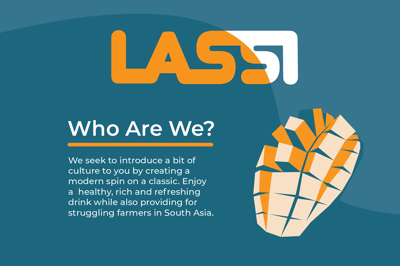 brand identity drink fair trade graphic design  lassi organic Packaging product design  Sustainability tetrapack