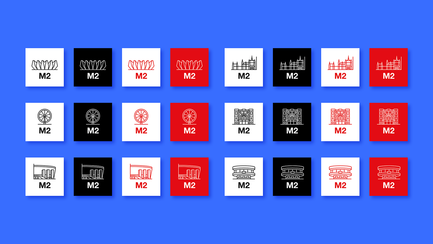 art budapest design Icon metro Minimalism set sticker subway University
