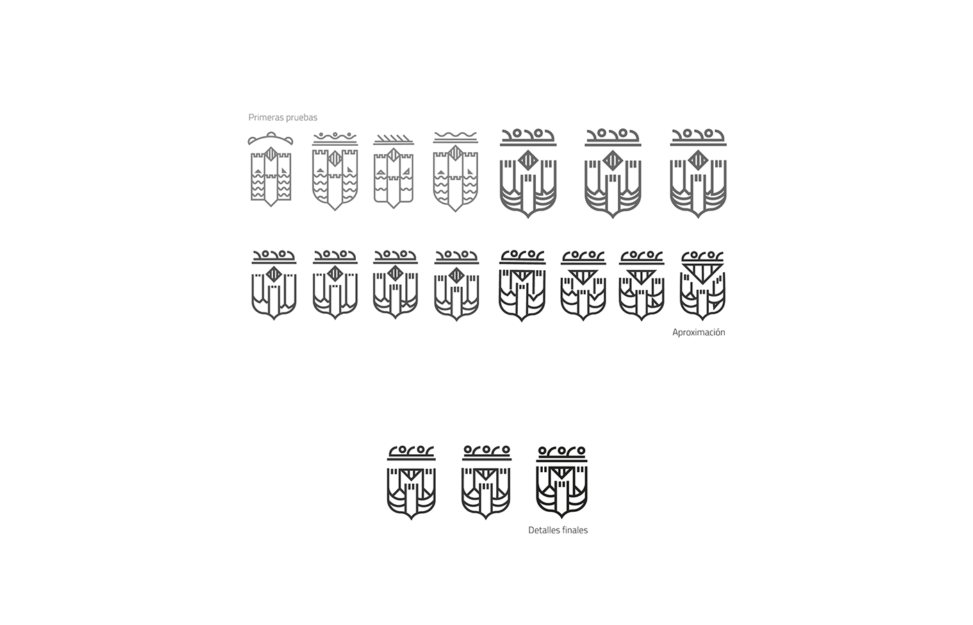 benidorm ciudad diseño escudo grafico isotipo logo rediseño